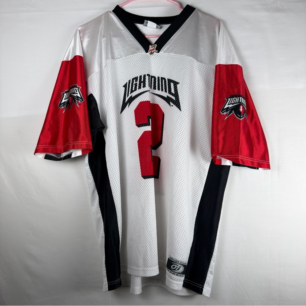 Vintage Stockton Lightning AFL Arena Football Jersey OT Sports Men’s Large USA W